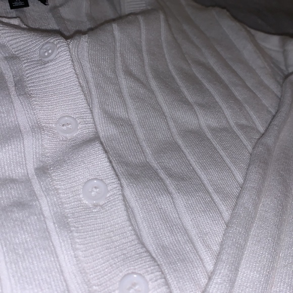 Woman’s Dynamite white button up long sleeve. - Picture 2 of 3